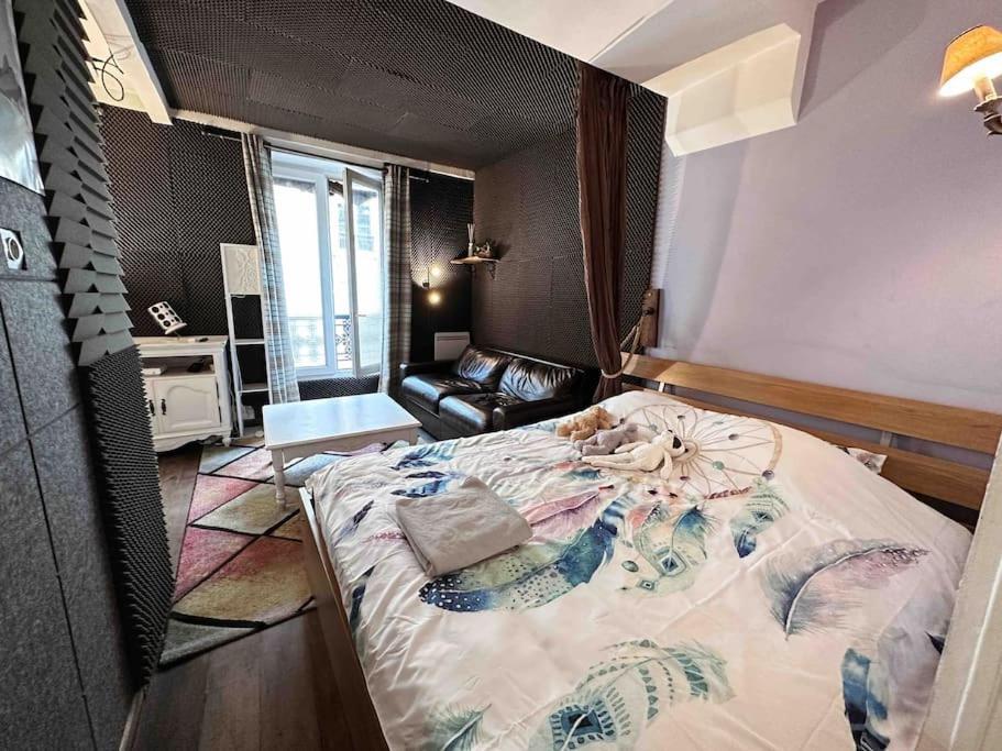Studio With Home Cinema@Paris Chatelet Luaran gambar