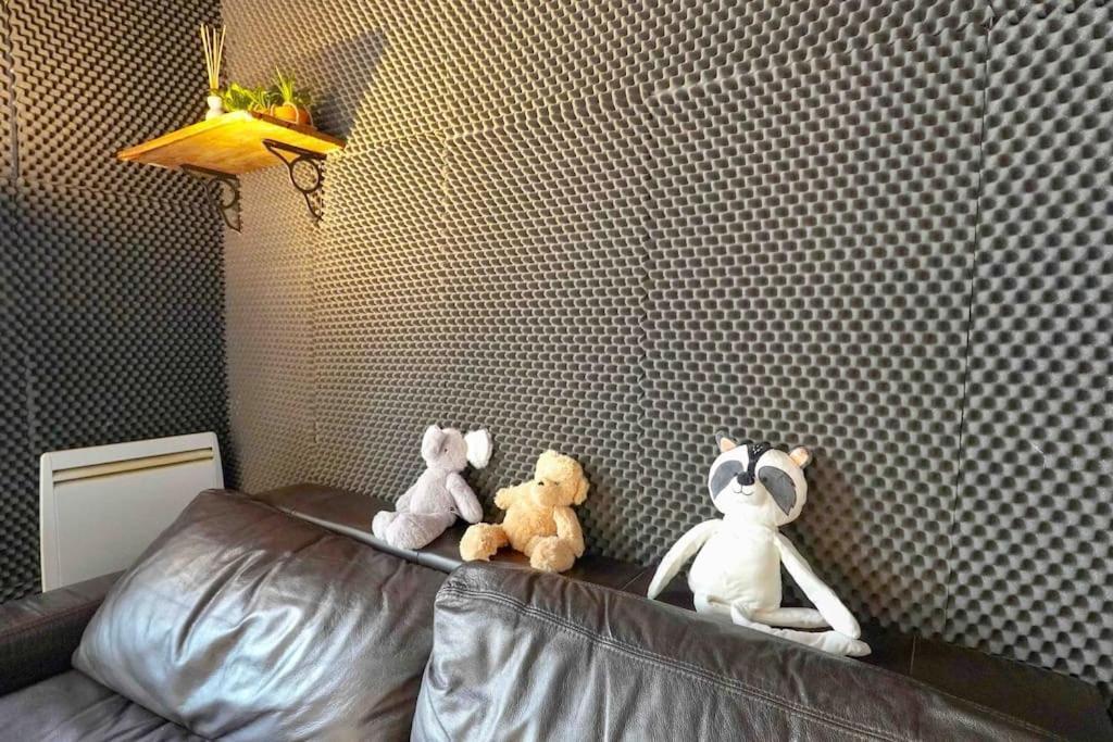 Studio With Home Cinema@Paris Chatelet Luaran gambar