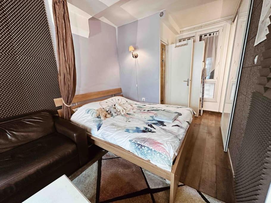 Studio With Home Cinema@Paris Chatelet Luaran gambar